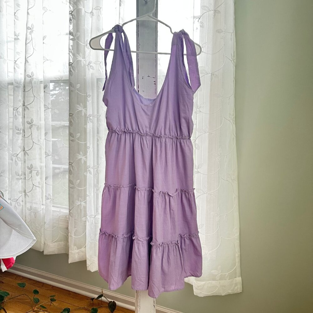 Purple Halter Dress NEW W/ TAGS